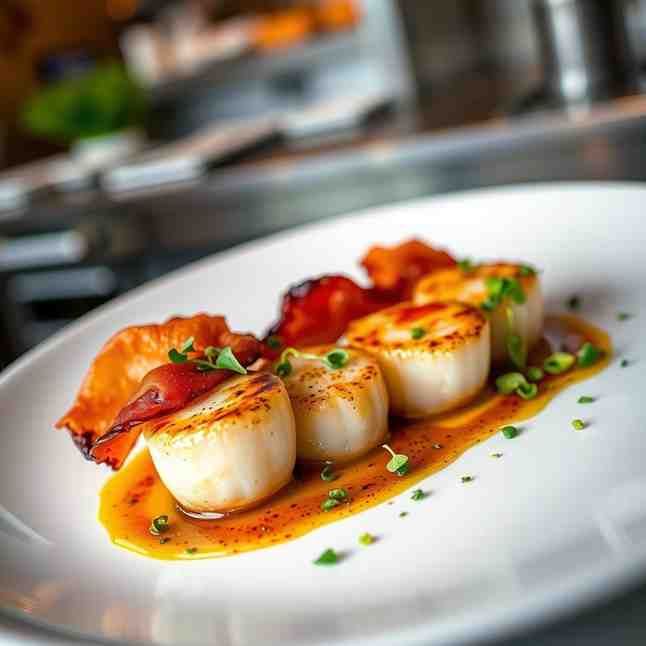 Scallops & Bacon Recipes - Perfect Seared Sea Scallops